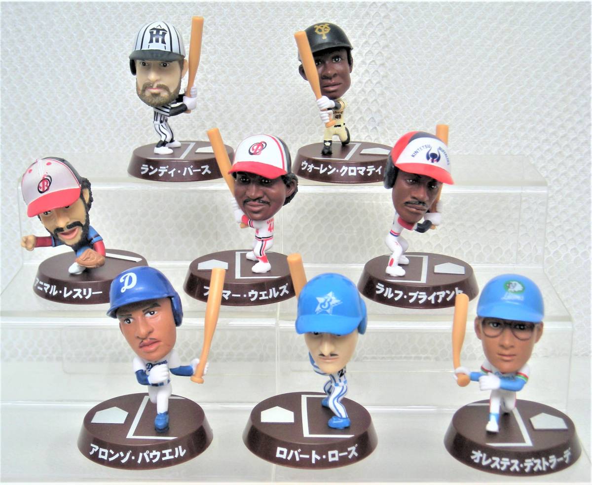 ジョージア プロ野球 助っ人外国人選手フィギュア 全8種 バース