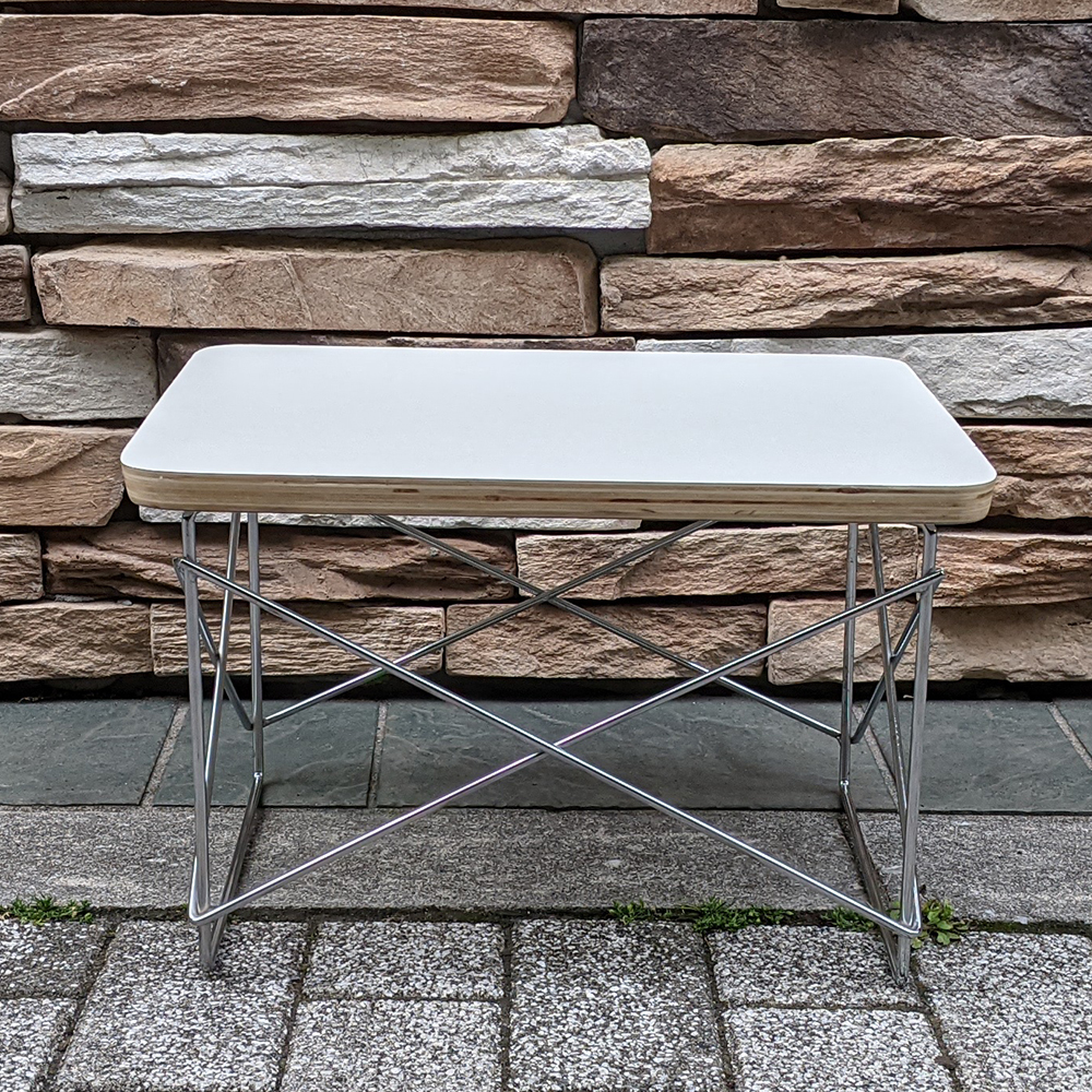 イームズ LTRテーブル ローテーブル LTRT Eames 机 白/黒ベース イームズ LTRテーブル ローテーブル LTRT Eames 机 白/黒ベース
