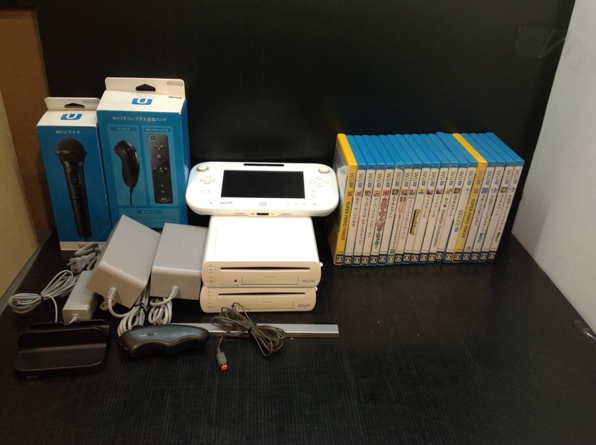 1円スタート ジャンク 任天堂 Wiiu本体 周辺機器 ソフトまとめ15本以上 ペアレンタルコントロール 動作未確認 G 11 の落札情報詳細 ヤフオク落札価格情報 オークフリー スマートフォン版 1円スタート ジャンク 任天堂 Wiiu本体 周辺機器 ソフトまとめ15本以上 ペアレンタルコントロール 動作未確認 G 11 の落札情報詳細 ヤフオク落札価格情報 オークフリー スマートフォン版
