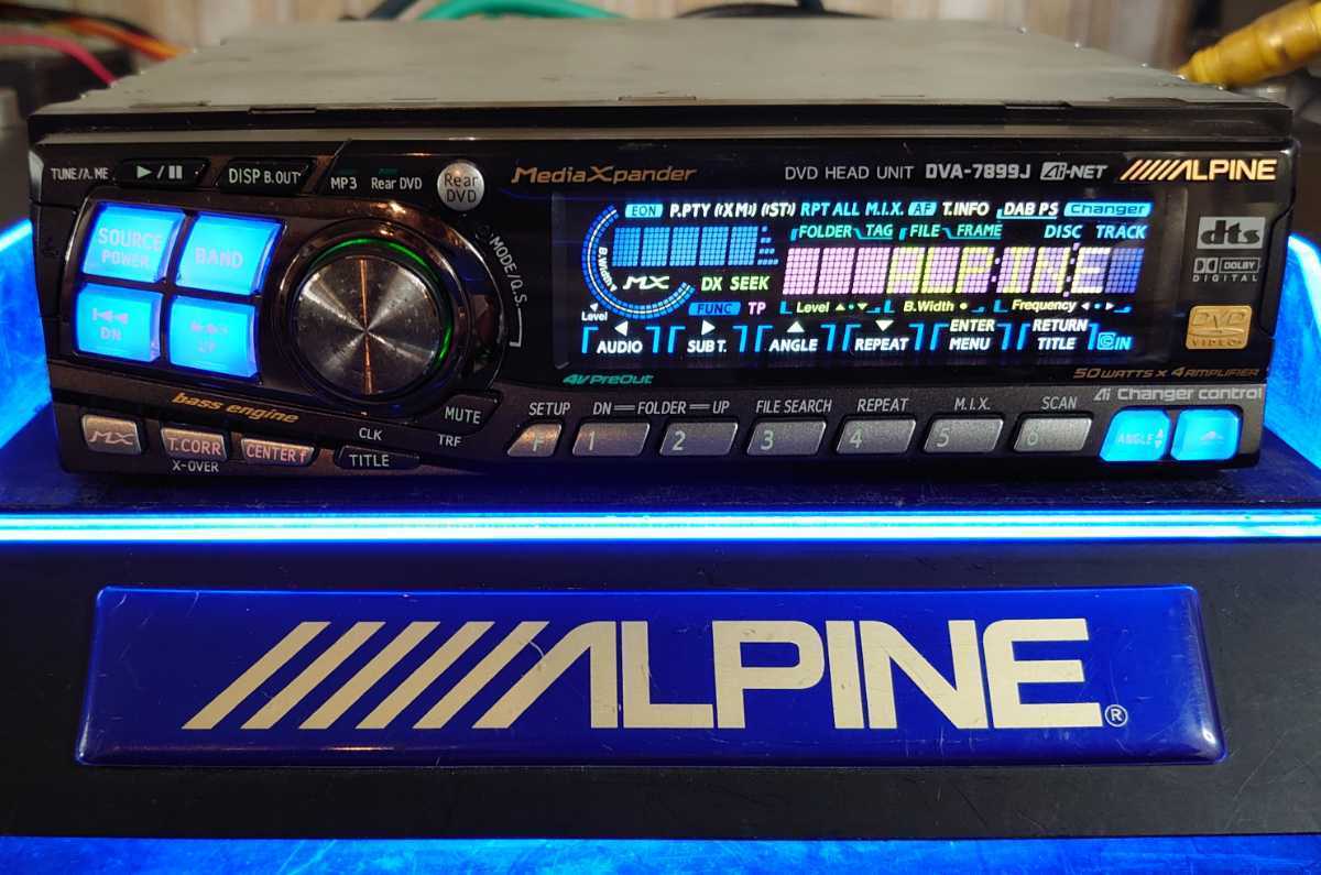 Alpine アルパイン DVA-7899J CD DVD ALPINE DVA-7899J DVDプレーヤー