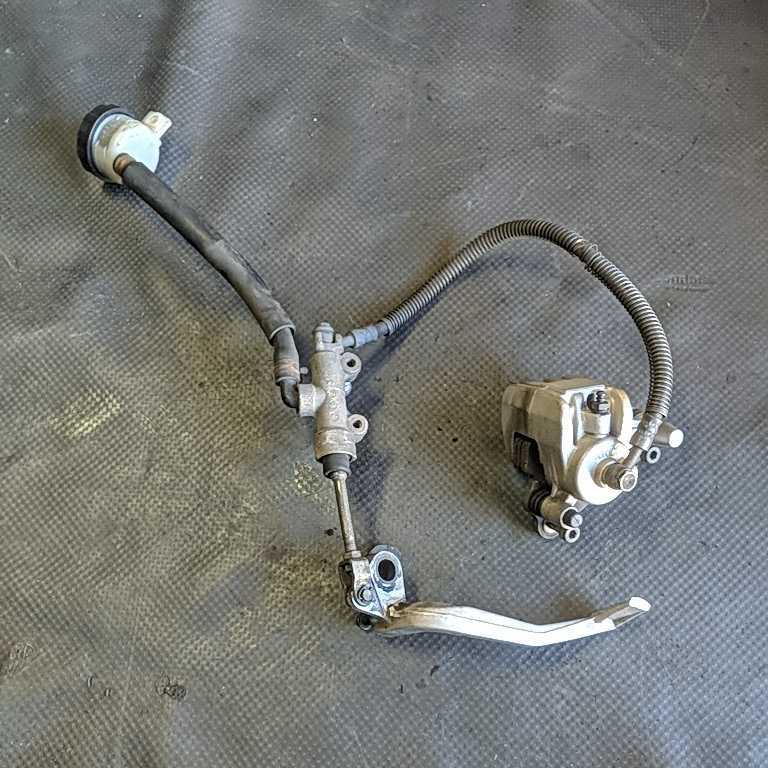 ゼファー400 ゼファーχ リアブレーキ キャリパー マスターシリンダー ...