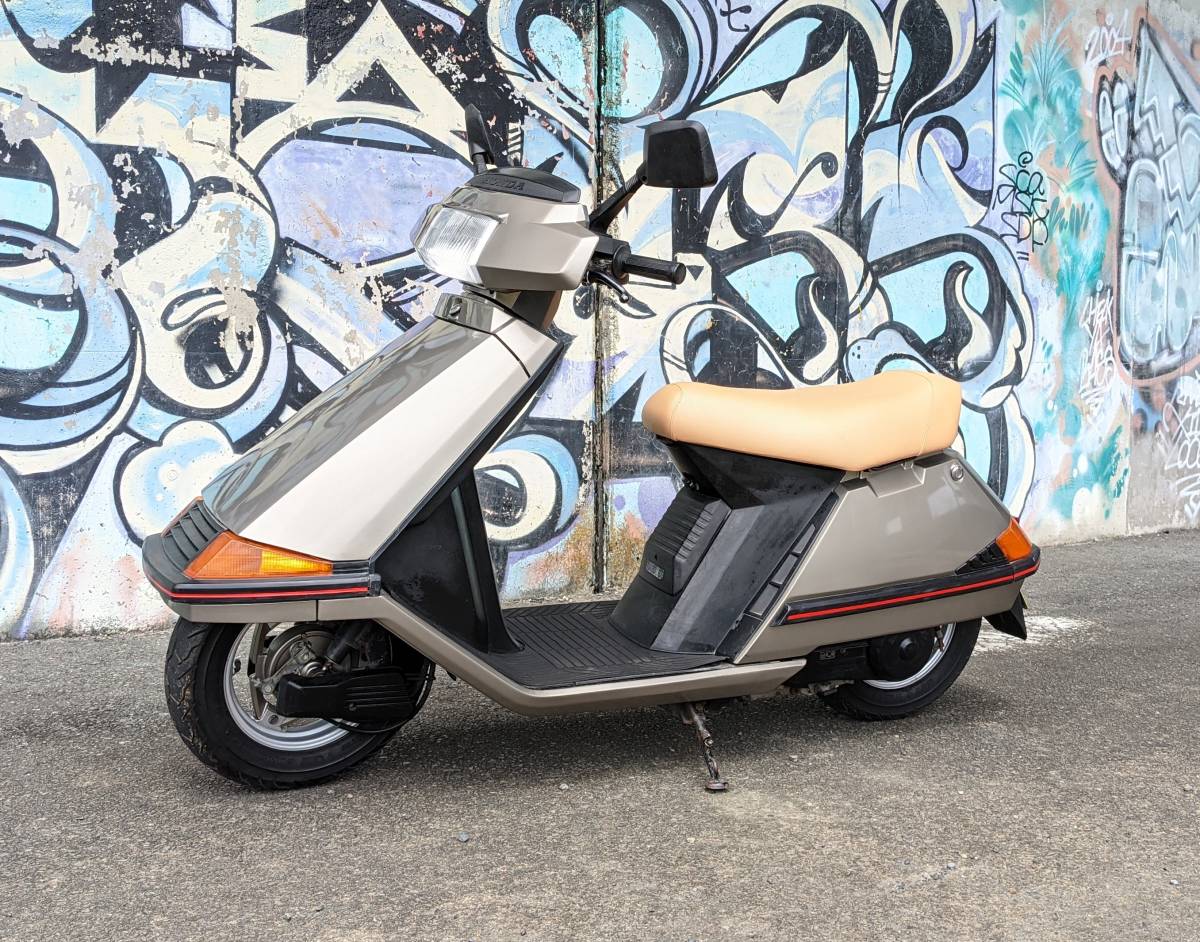 やや傷や汚れあり ホンダ Af02 スペイシー 80エンジン搭載車 オールペン ローダウン カスタム 80年代 Spacy Elite の落札情報詳細 ヤフオク落札価格情報 オークフリー スマートフォン版