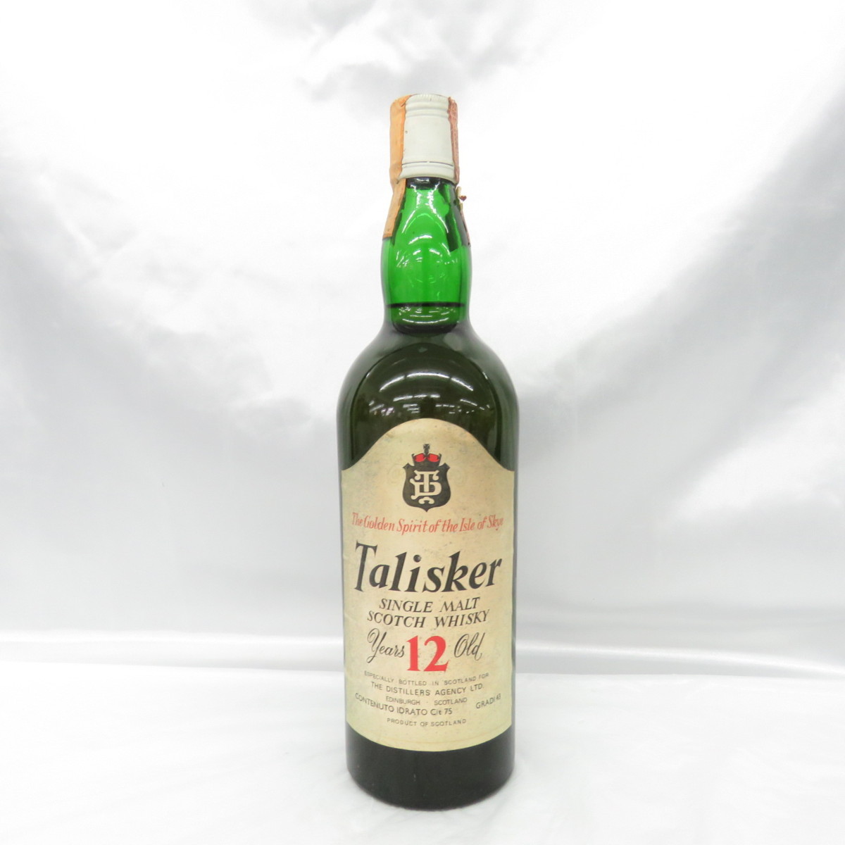 未使用】【未開栓】TALISKER タリスカー 12年 TDラベル オールドボトル