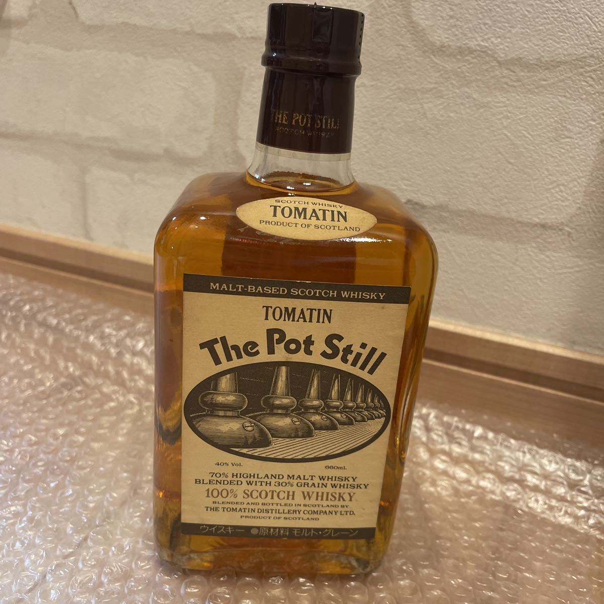 目立った傷や汚れなし】未開栓 古酒 TOMATIN トマーティン THE POT