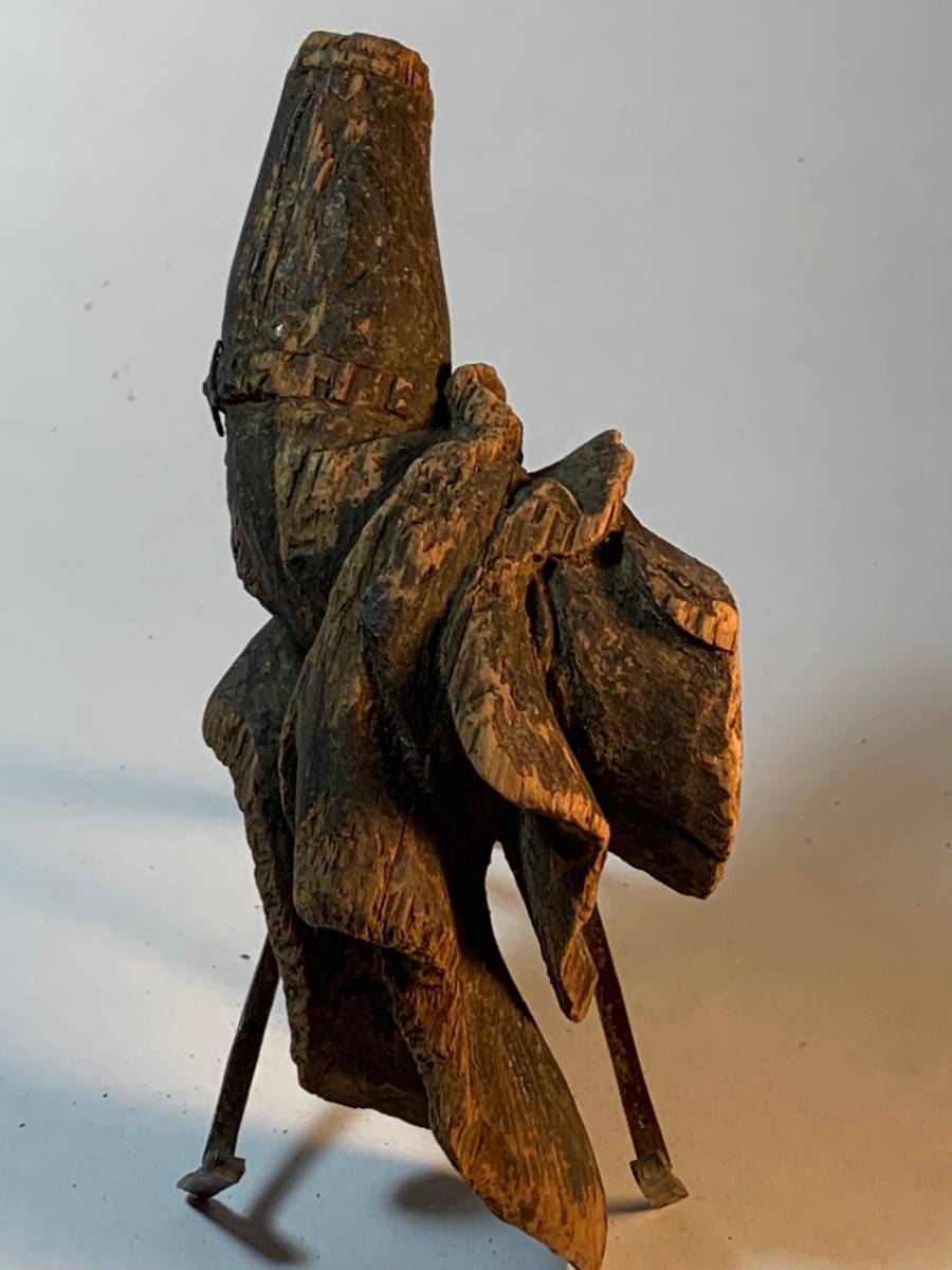 みほとけのかたち】 木彫漆箔彩色腕部残欠 仏教美術 ／ 仏画