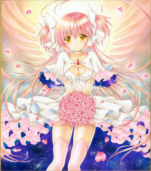 映画まどか☆マギカイラスト 色紙 未使用 劇場版 魔法少女まどかマギカ 来場者特典 ミニ色紙