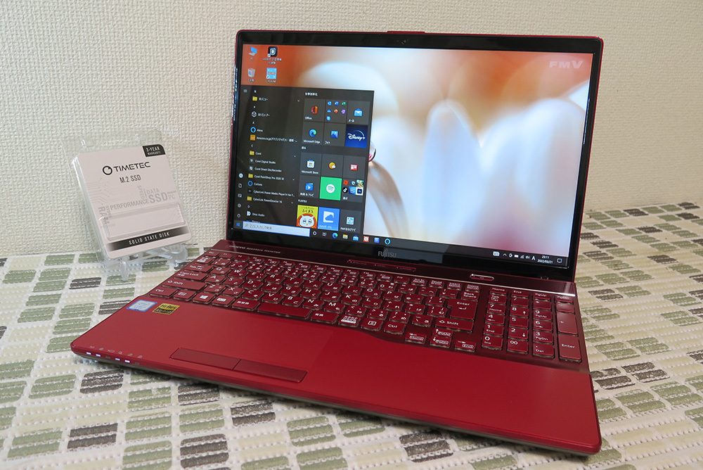 美品 レッド♪ windows10 オフィス ノートパソコン本体 O11020 美品 レッド♪ windows10 オフィス ノートパソコン本体 O11020