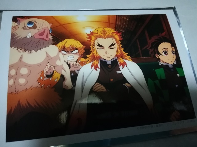 鬼滅の刃 ufotable 場面写ブロマイドくじ 無限列車編 煉獄杏寿郎