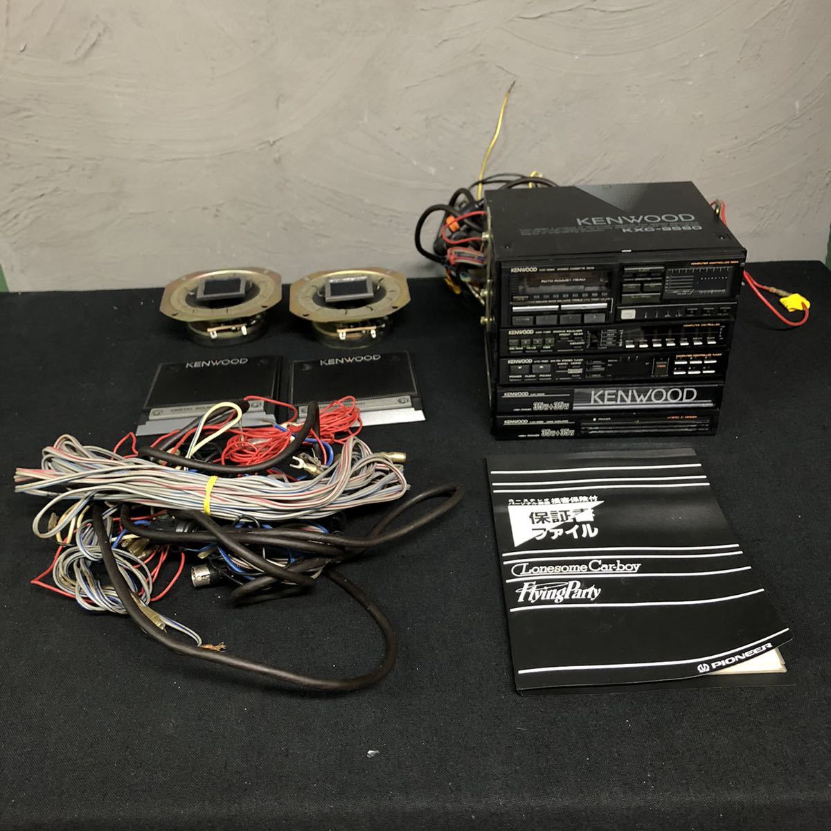 全体的に状態が悪い】(M1 sa) kenwood KXC-9580 KGC-7480 ケンウッド