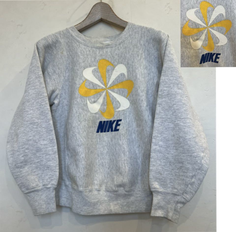 傷や汚れあり】【UNKNOWN】NIKE ナイキ 風車プリント リバース