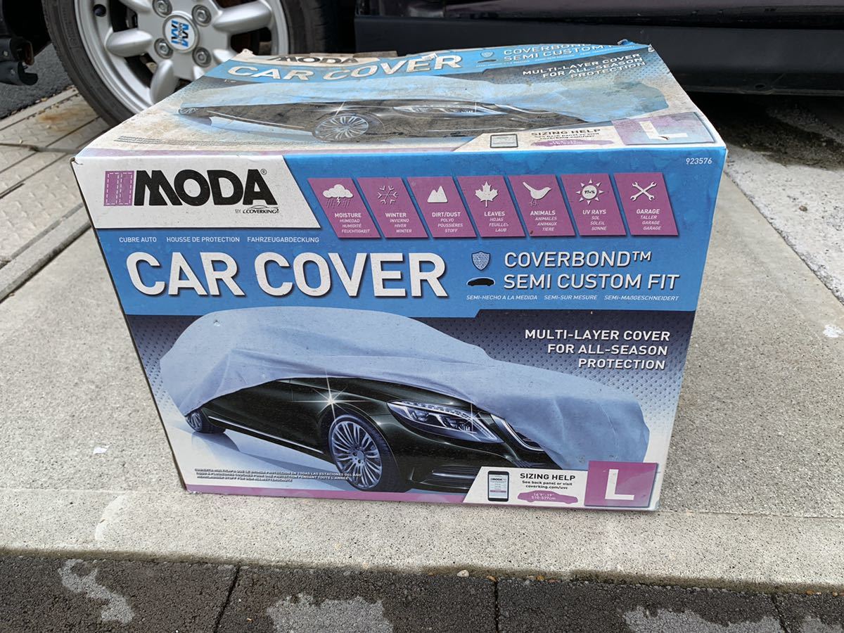 【未使用に近い】MODA CAR COVER COVERKING Lサイズ カーカバー 自動車カバー ボディカバーの落札情報詳細 ヤフオク