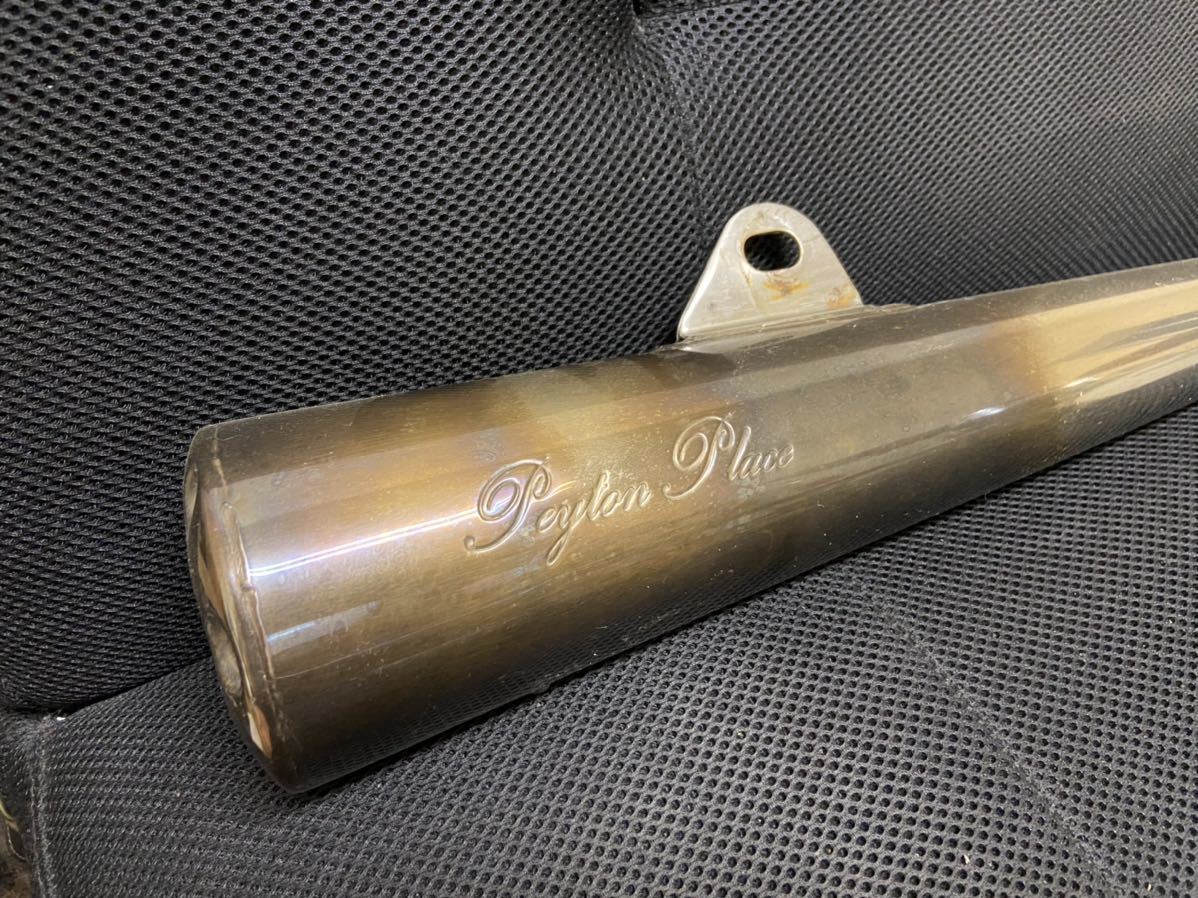 社外マフラー SR400 ベルトランメガホンマフラー 出口60mm