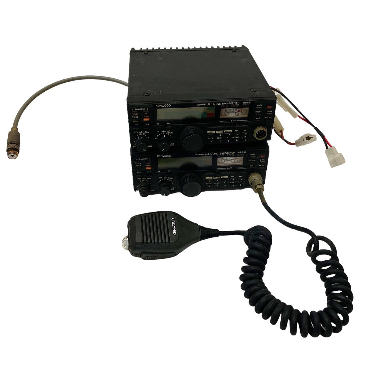 KENWOOD 430MHz TR-851 オールモード 無線機 TR-851D TR MODE ALL