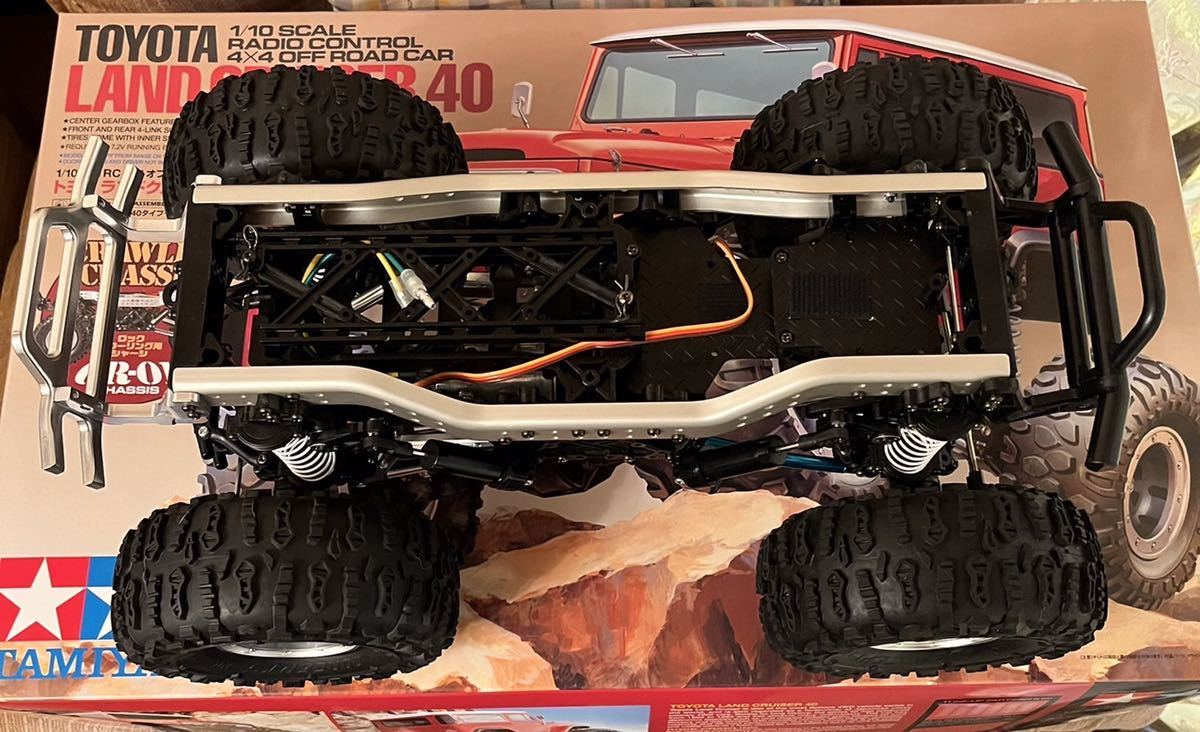 やや傷や汚れあり】タミヤ CR-01 ランドクルーザー クローラー HPI 四