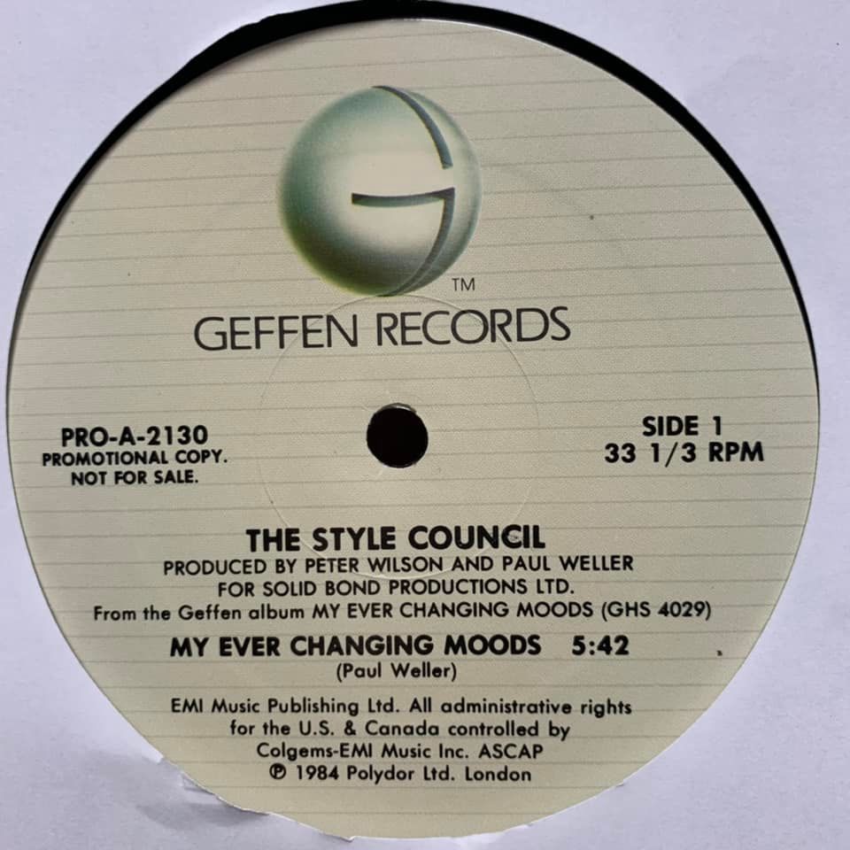 【未使用に近い】 The Style Council Selections From My Ever Changing Moods