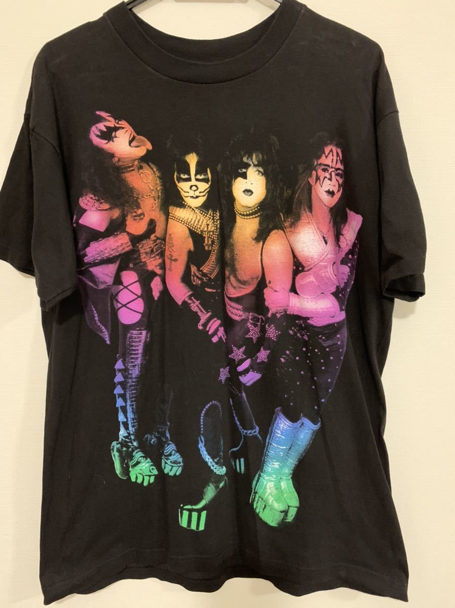 お値下げ！　KISS 97'  ツアーＴシャツ　東京公演　レア！ KISS コンサートTシャツ Lサイズ 1997年東京公演 【公式通販】