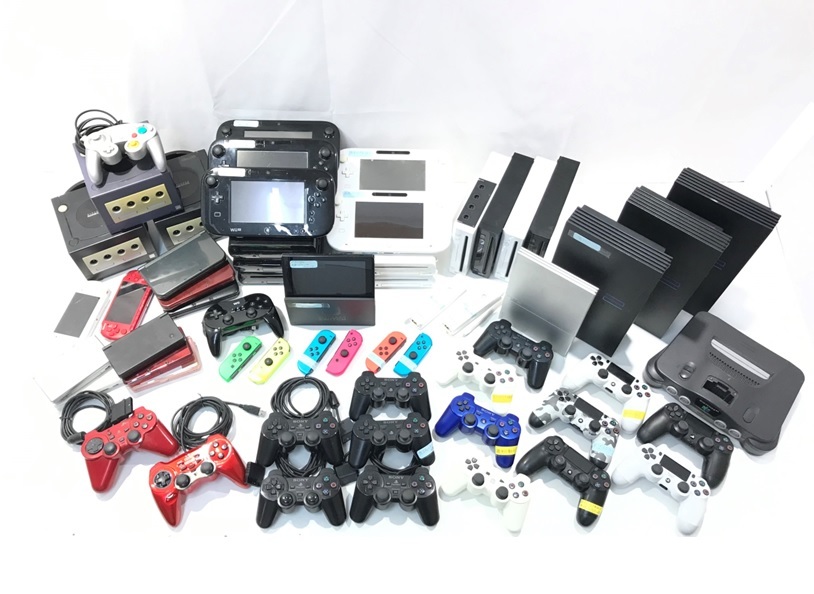 中古】ピカチュウ ニンテンドー64 ブルー&イエロー コントローラー3個