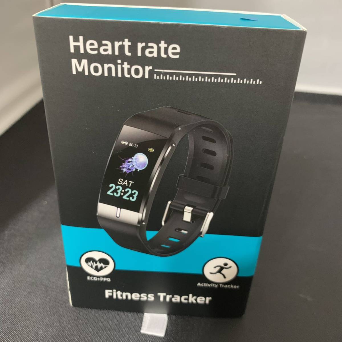 【未使用】未使用品 Heart rate Monitor Fitness Tracker フィットネストラッカー スマートウォッチ 心拍計