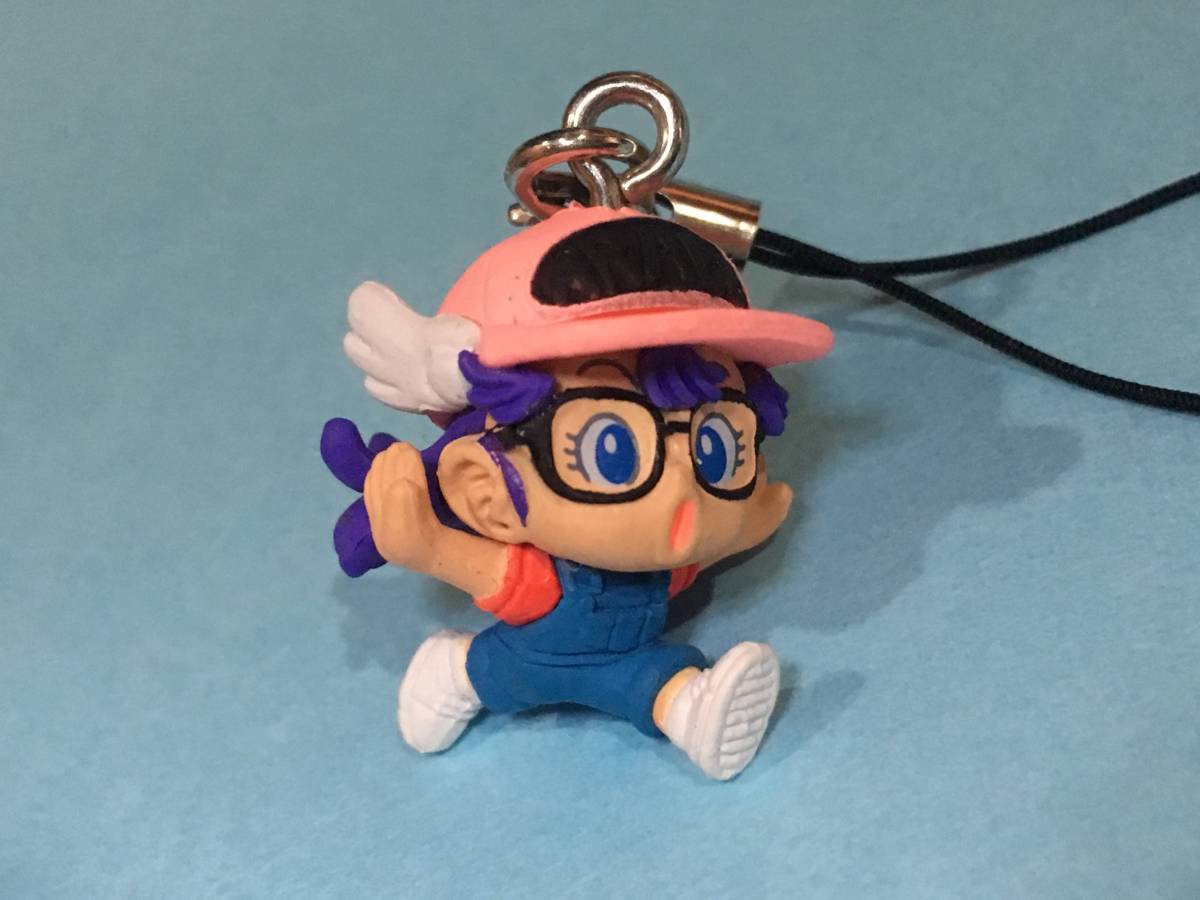 ドクタースランプアラレちゃんフィギュアキーホルダー鳥山明 未