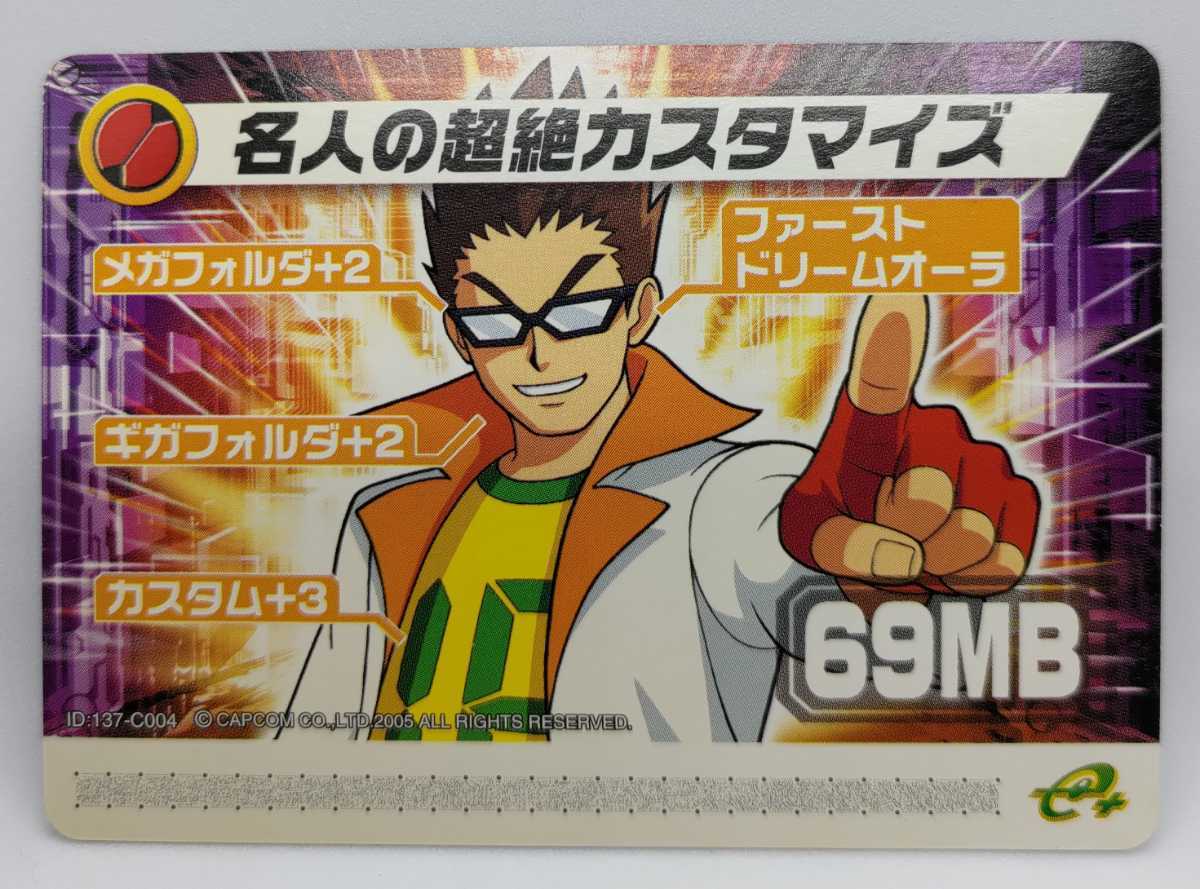 ロックマンエグゼ6 名人の超絶カスタマイズ 46枚 改造カード Demayoreo Com