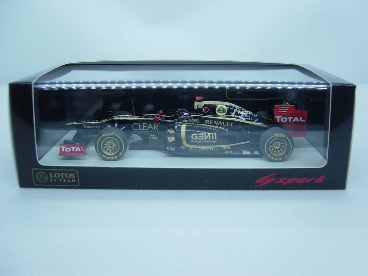 Modellino 1/24 Lotus E20 F1 – Kimi Raikkonen 2012, OPO 10, Pressofuso, Nuovo