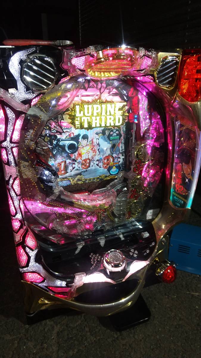 パチンコ 実機 初代 ルパン三世K. 卓上 ゲーム機 小型 改造
