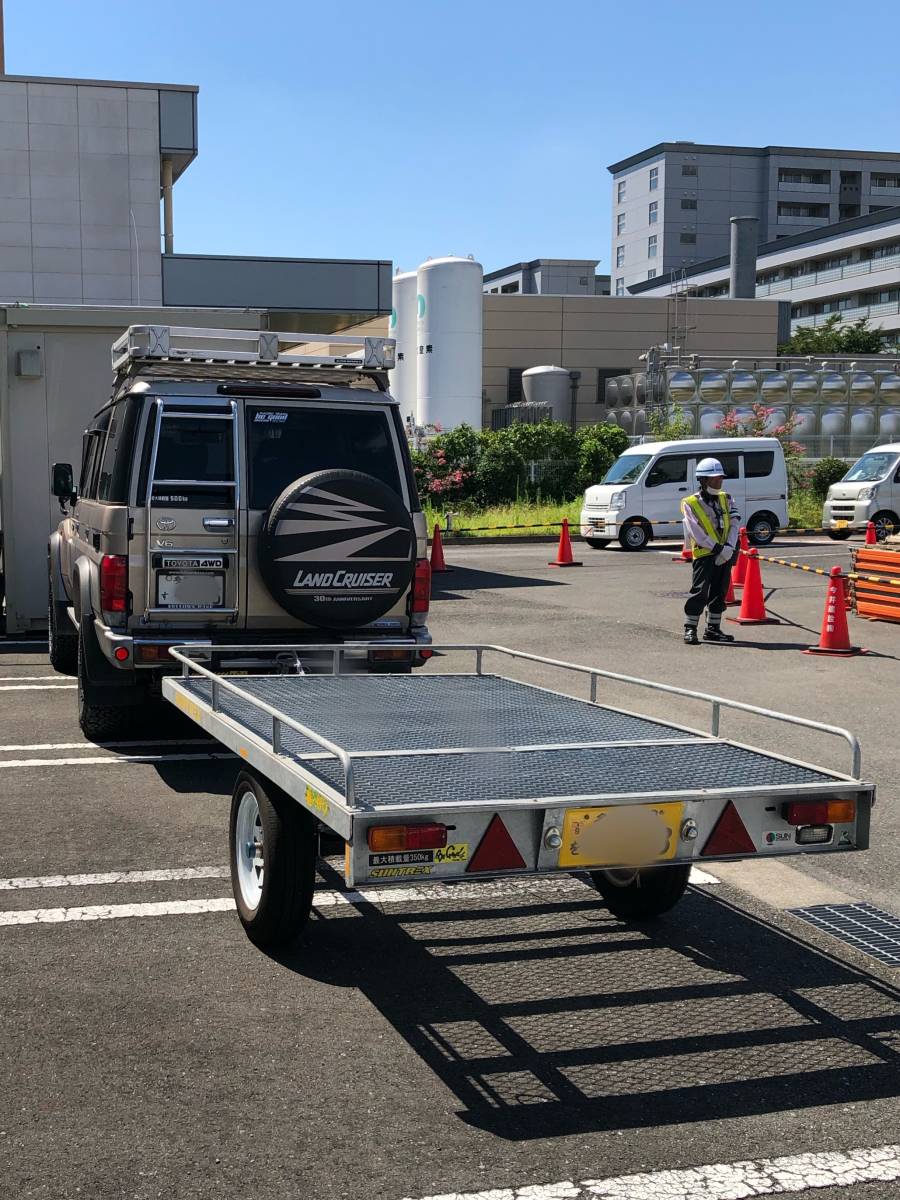 サントレックス 軽トレーラー 中古