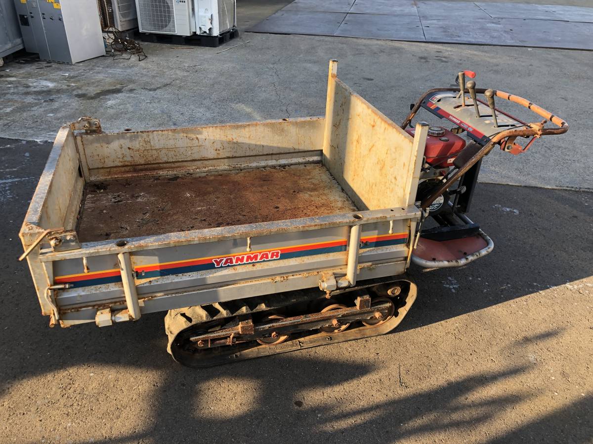 ヤンマースイーパーLS808D 芝生清掃機 農用運搬車