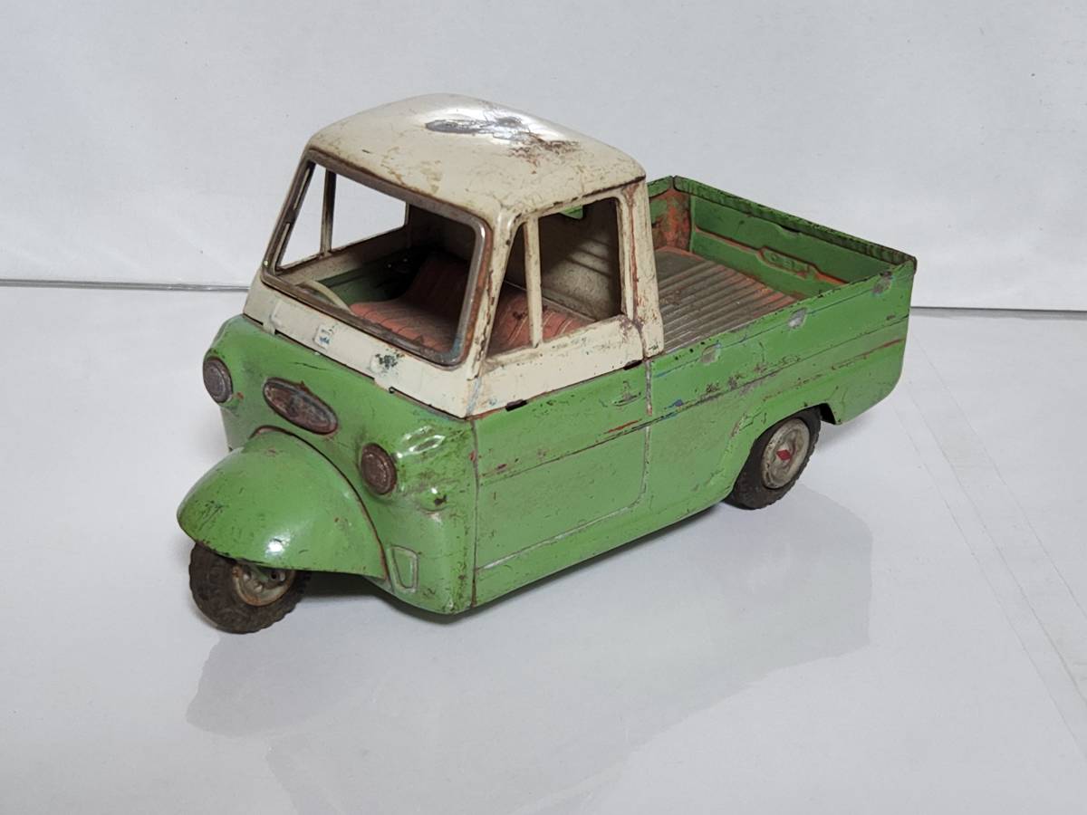 昭和30年代 グリコ マツダ オート三輪 ブリキ おまけ 昭和 レトロ 食玩