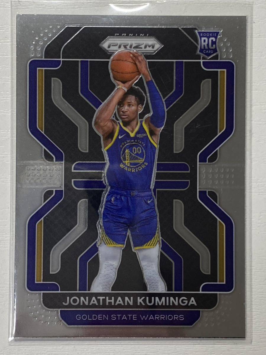  Jonathan Kuminga RC 2021 22 Prizm Base NBA Rookie Card 