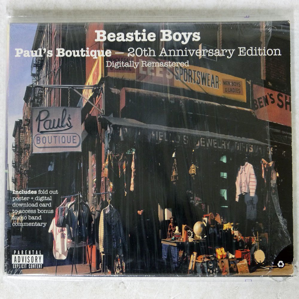 【やや傷や汚れあり】紙ジャケ BEASTIE BOYS/PAUL'S BOUTIQUE 20TH ANNIVERSARY EDITION