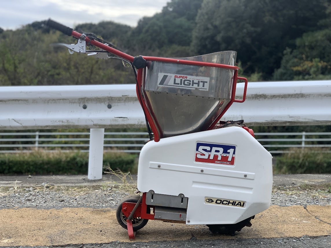 ◇OCHIA 落合 TFS-0 動力摘採機☆落合農機 乗用茶刈機 お茶刈り機