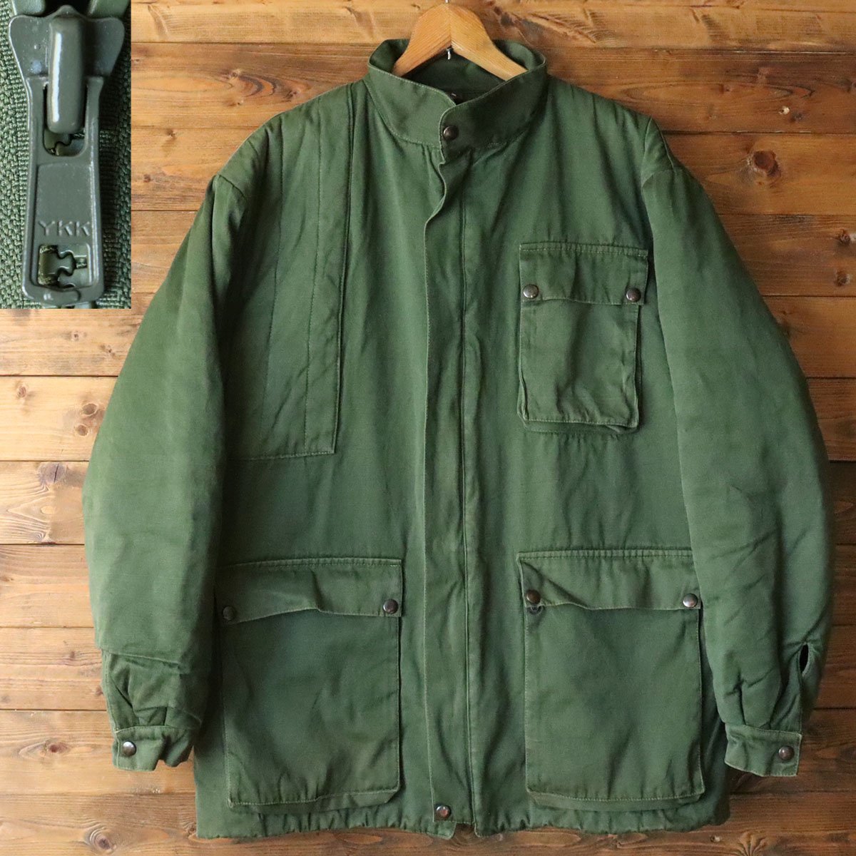 【目立った傷や汚れなし】I8S/s11.284 ユーロミリタリー シューティングジャケット M65 フィールドジャケット コールドウェザー