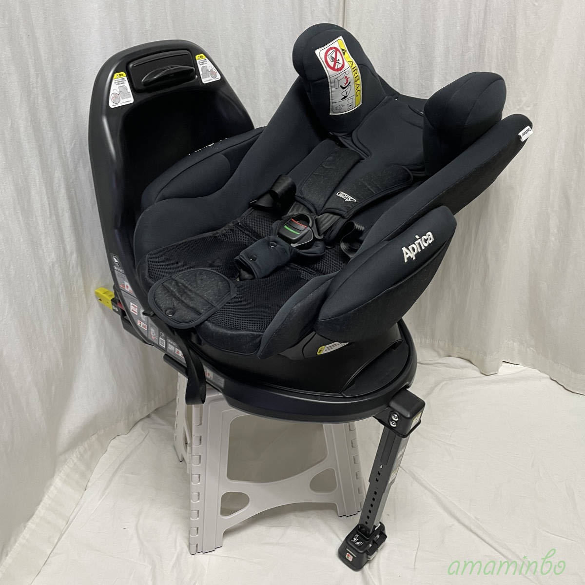 【お取引先決定致しました】コンビ　ディアクラッセベビーカー& アップリカチャイルドシート　マシュマロJターン　ヘッド&フットプロテクター付き お取引先決定致しました】コンビ ディアクラッセベビーカー