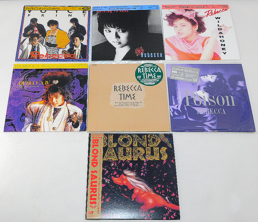 レベッカCD7枚セット紙ジャケ