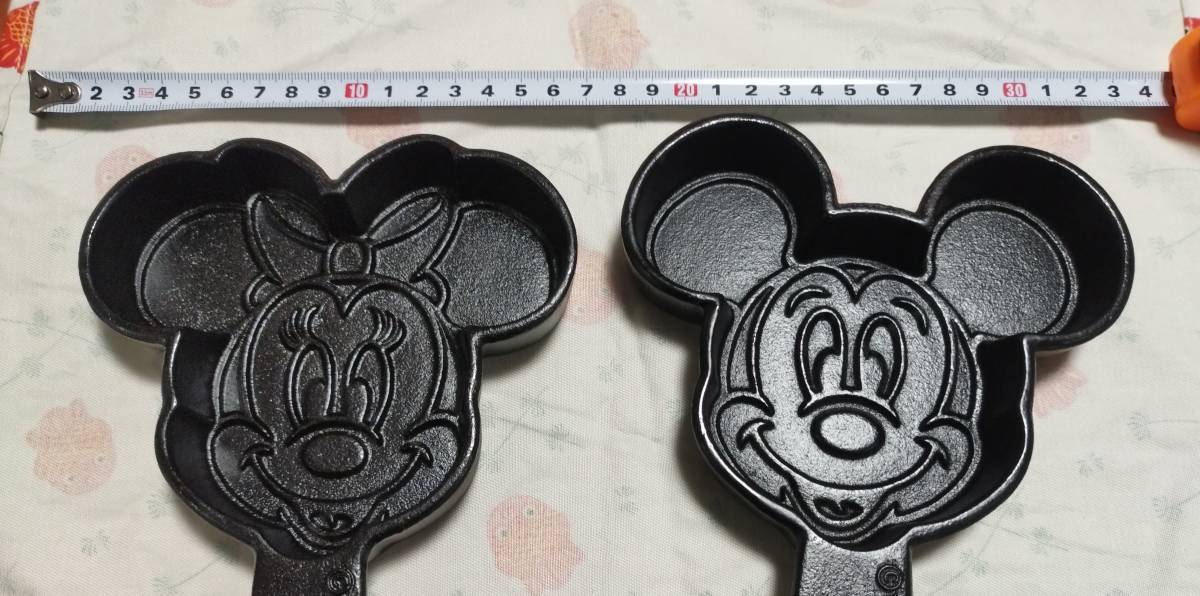 未使用】南部鉄キャラクターグリルパン ディズニー ミッキー ミニー 