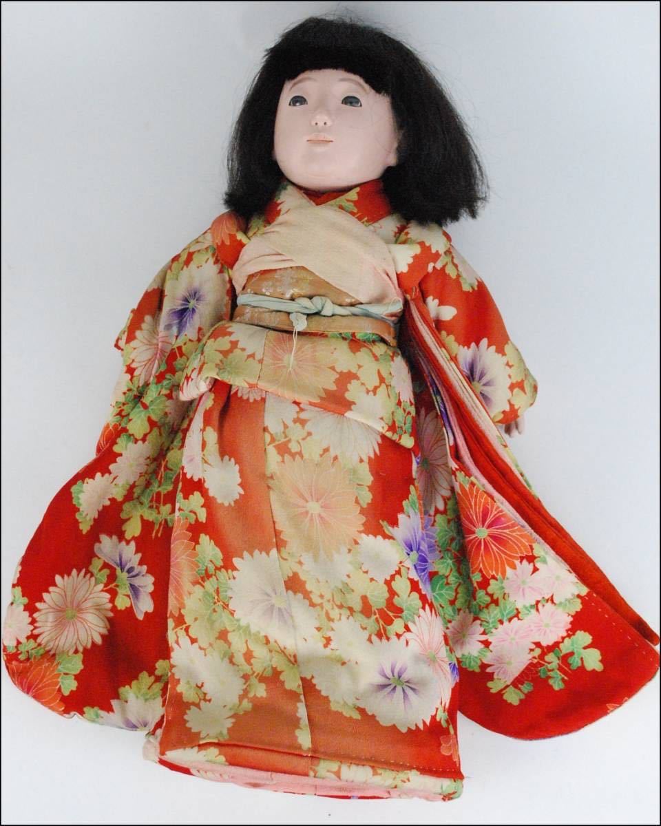 市松人形 女の子 森重春幸 作 工房朋 52cm 人毛 ちりめん 日本人形 Yahoo!オークション - 【海蛍】工房朋 森重正子作 市松人形