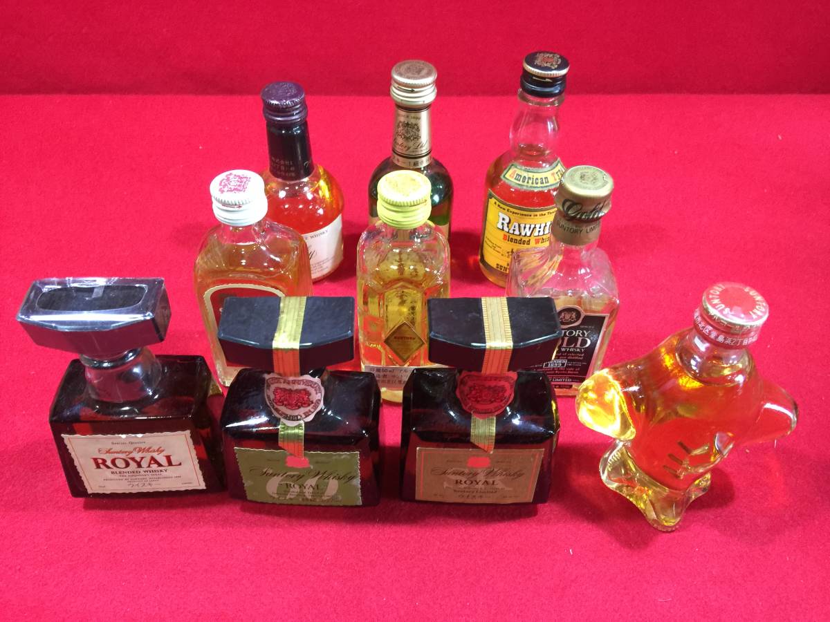 古酒　ミニボトル　10本　未開封　長期保管品 メルカリ