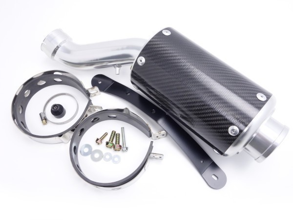 マジェスティＣ　SG03J ブラストマニア製　砲弾型エアクリーナー　中古 未使用】マジェスティ250/C SG03J ステンレスエアクリーナー砲弾タイプ
