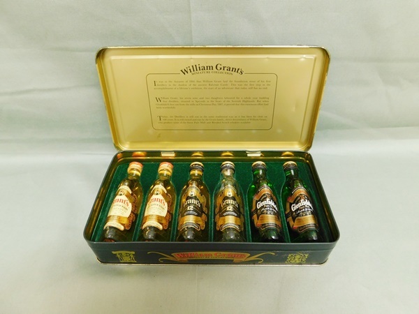 ウィリアムグランツミニチュアコレクションミニボトル未開栓12本