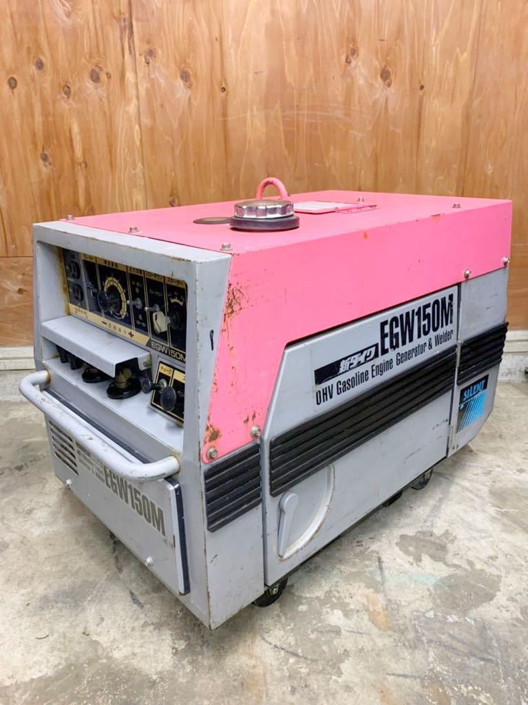 デンヨー防音型エンジン溶接 発電機 TLW-300SSWY