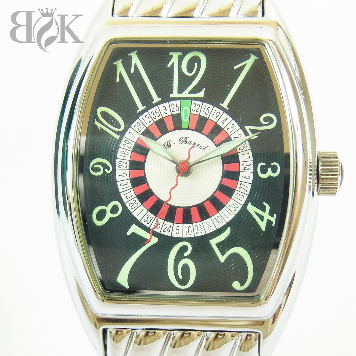 B-Barrel 自動巻き 腕時計 BB-0026 トゥールビヨン風ビーバレル