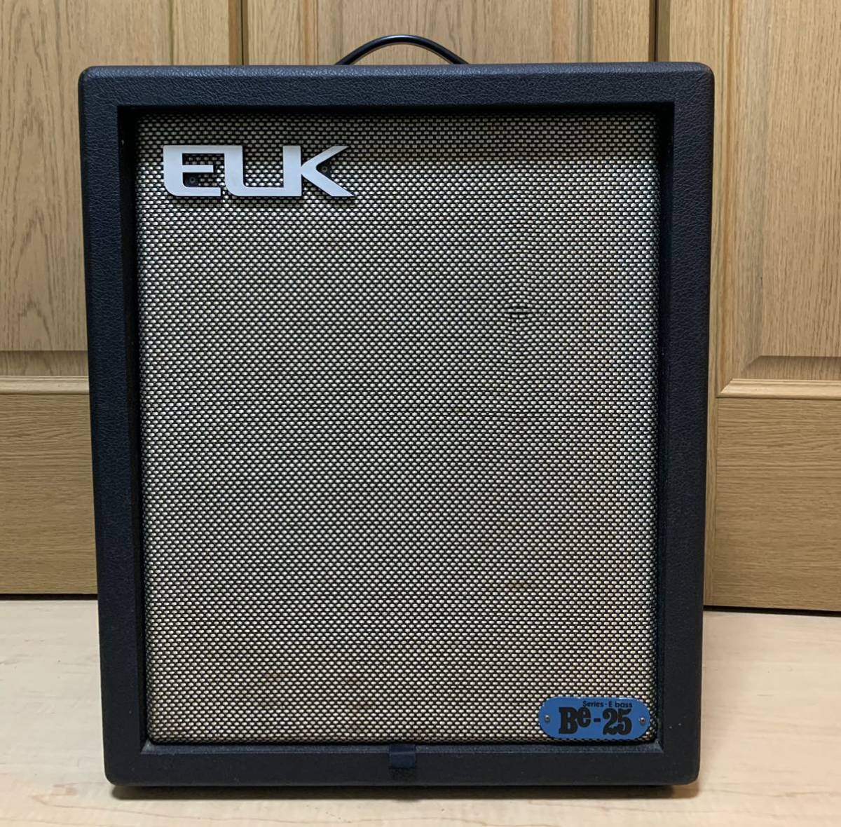 【傷や汚れあり】【最終出品】ELK Be25 ベースアンプ エレキベース ベースギター アンプ AMP ジャパンビンテージ系 エルクの落札