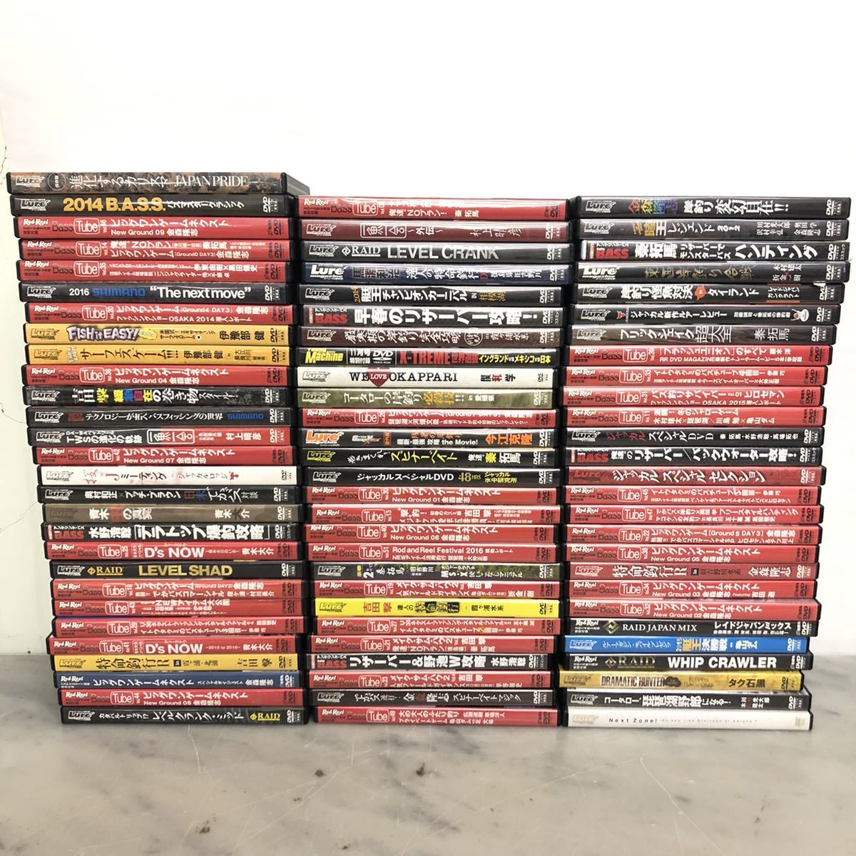 バラ売り可釣りdvd大量セット バラ売り可釣りdvd大量セット
