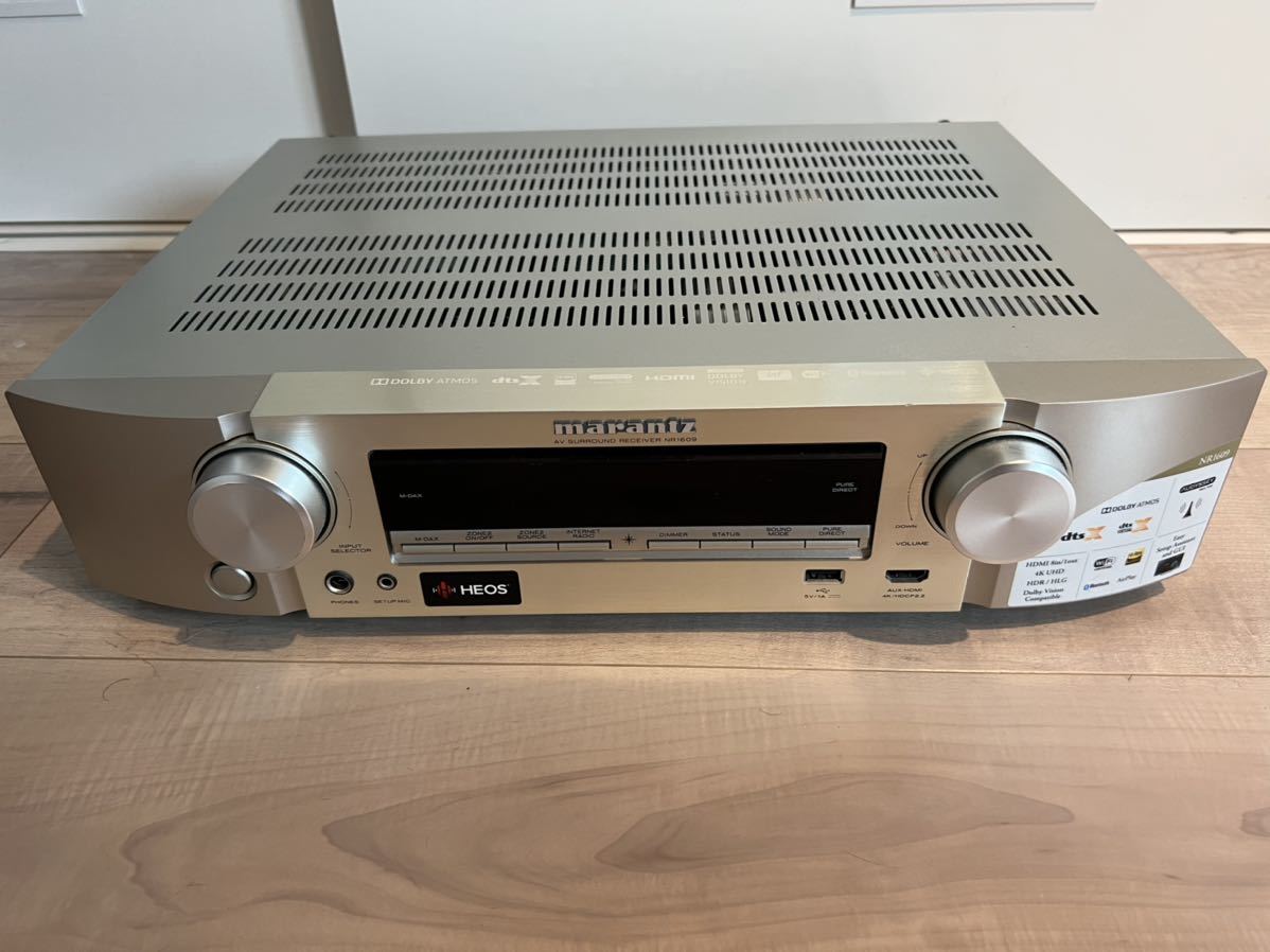 マランツ NR1609 AVアンプ marantz 目立った傷や汚れなし】marantz