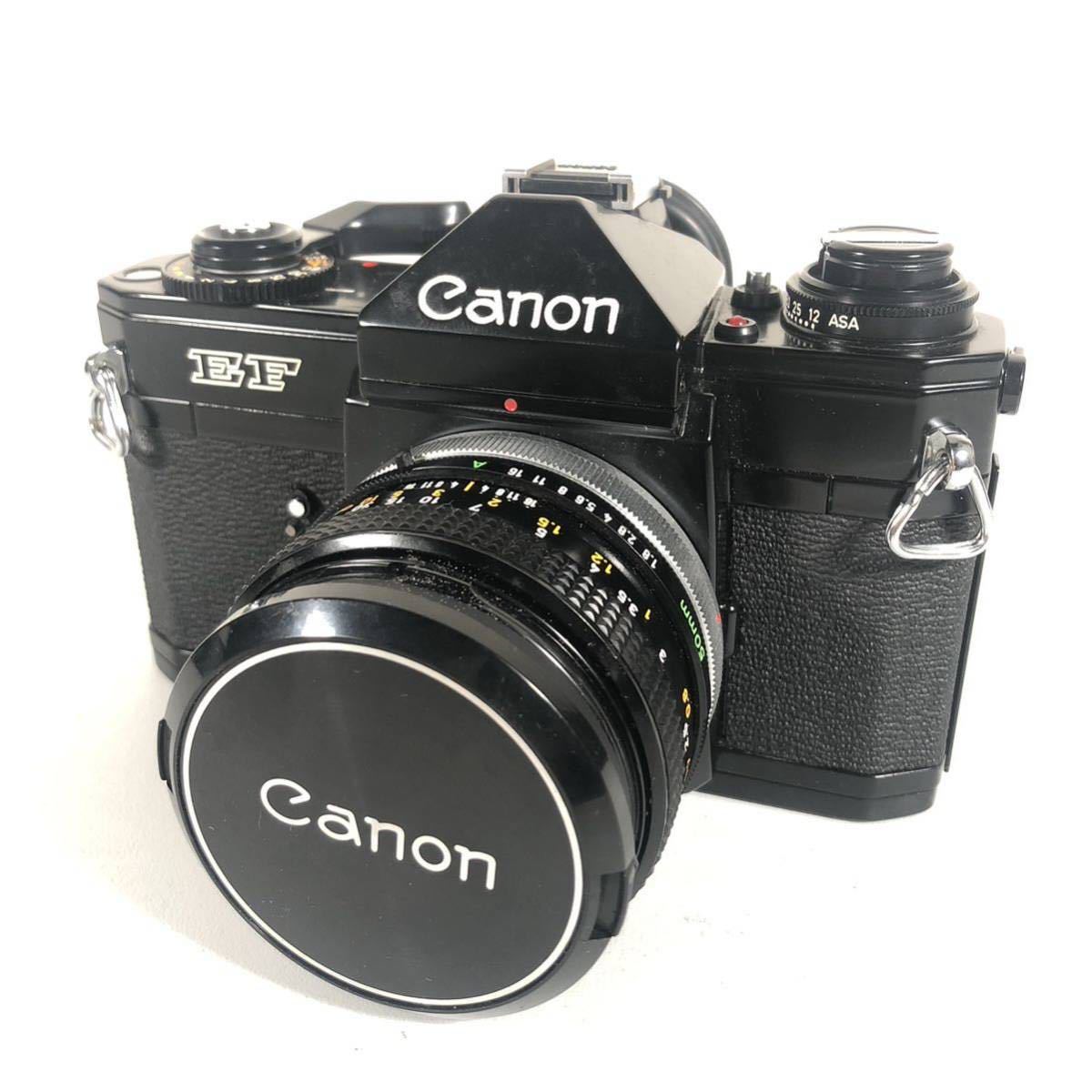 【やや傷や汚れあり】Canon キヤノン キャノン EF フィルムカメラ CANON LENS FD 50mm 11.8 S.C. ボディ