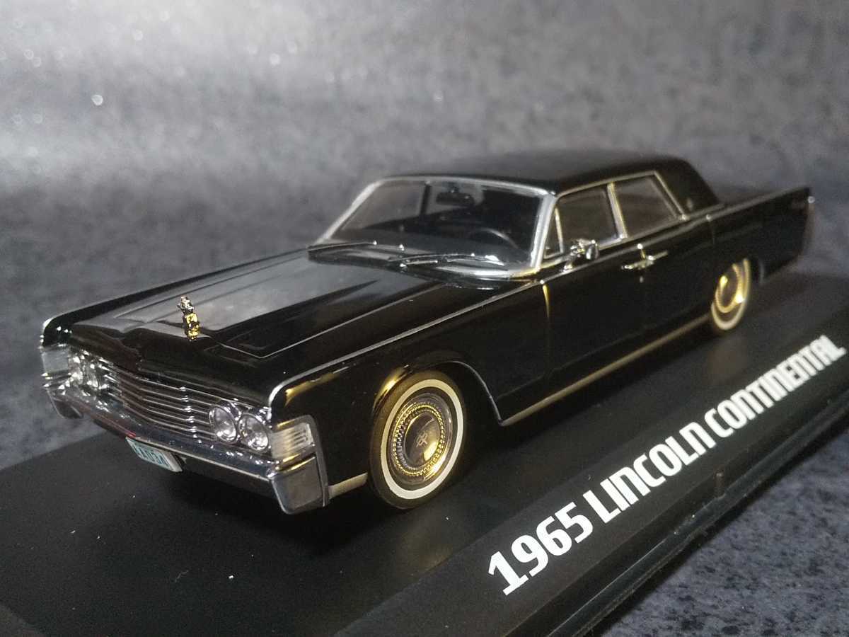 目立った傷や汚れなし】グリーンライト 1/43 1965年 リンカーン