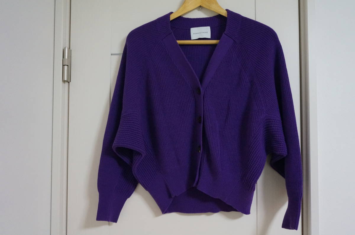 【目立った傷や汚れなし】ADAM ET ROPE アダム エ ロぺ カーディガン セーター ニット NIT SWEATER CARDIGAN