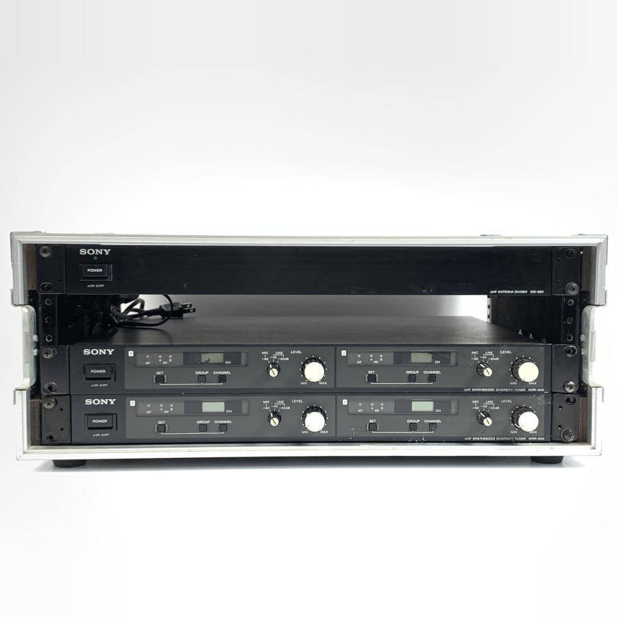 傷や汚れあり】SONY WRR-840/WD-820 ワイヤレスチューナー/アンテナ