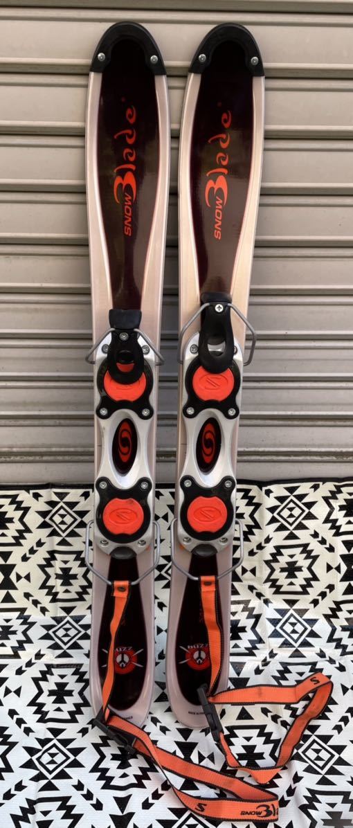 SALOMON snowblade SB99 ファンスキー ショートスキー SALOMON - サロモン SALOMON ファンスキー SNOW Blade 83cm